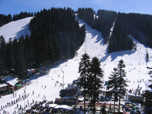 Borovets in winter